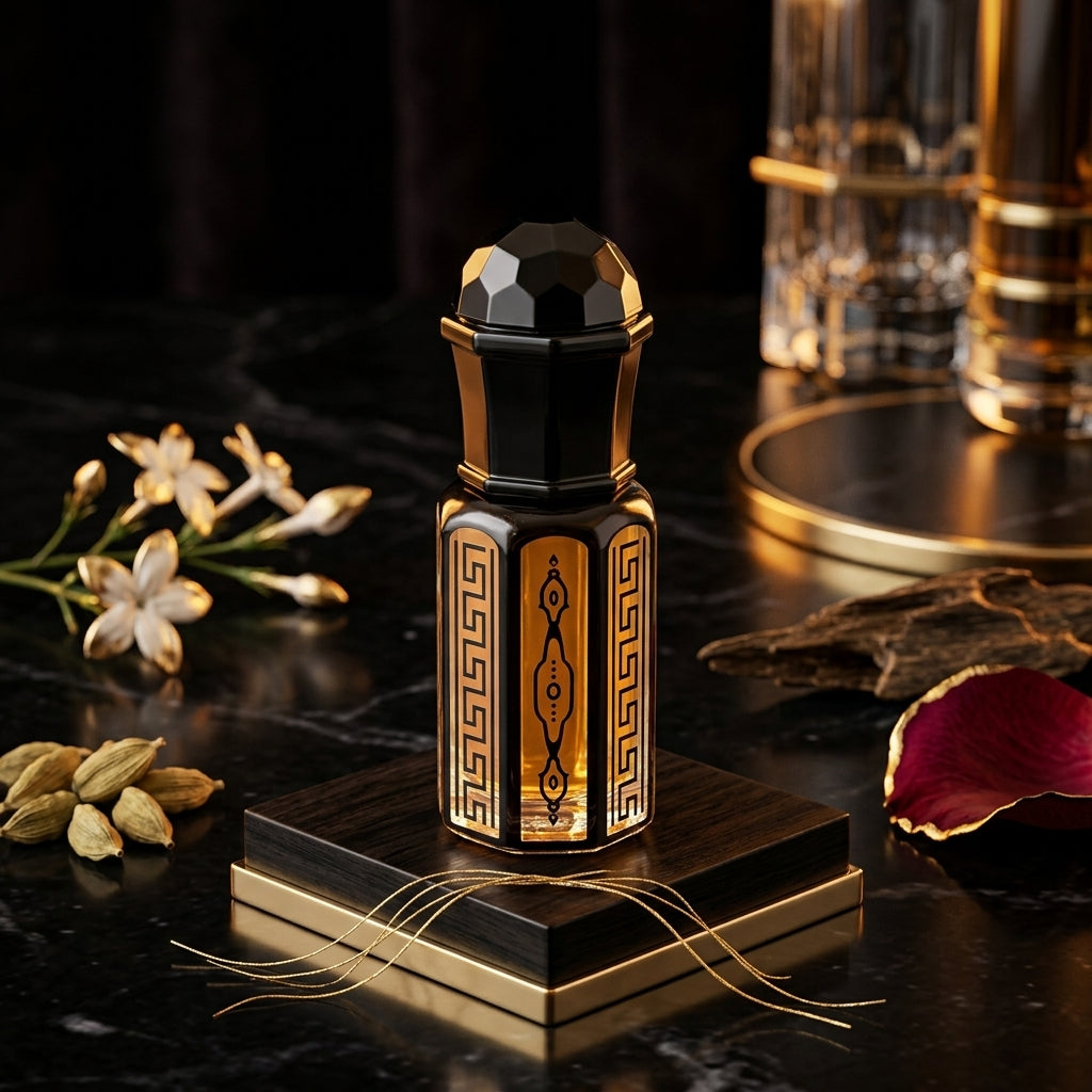 Recipient de 6 ml pentru ulei de parfum la mililitru
