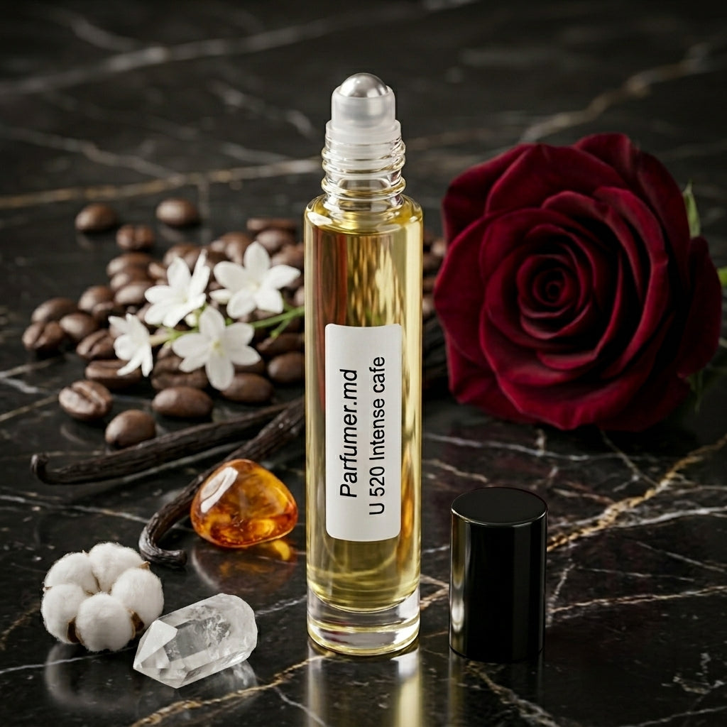 U 520 Intense cafe Ulei de parfum la mililitru Parfumer cu aromă de cafea și trandafir