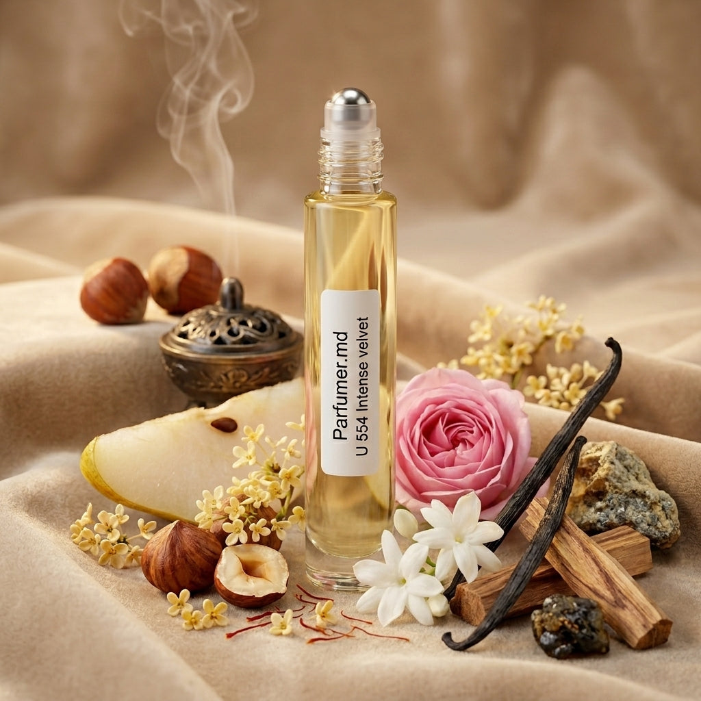 U 554 Intense velvet Ulei de parfum la mililitru Parfumer cu aromă de alune și osmanthus