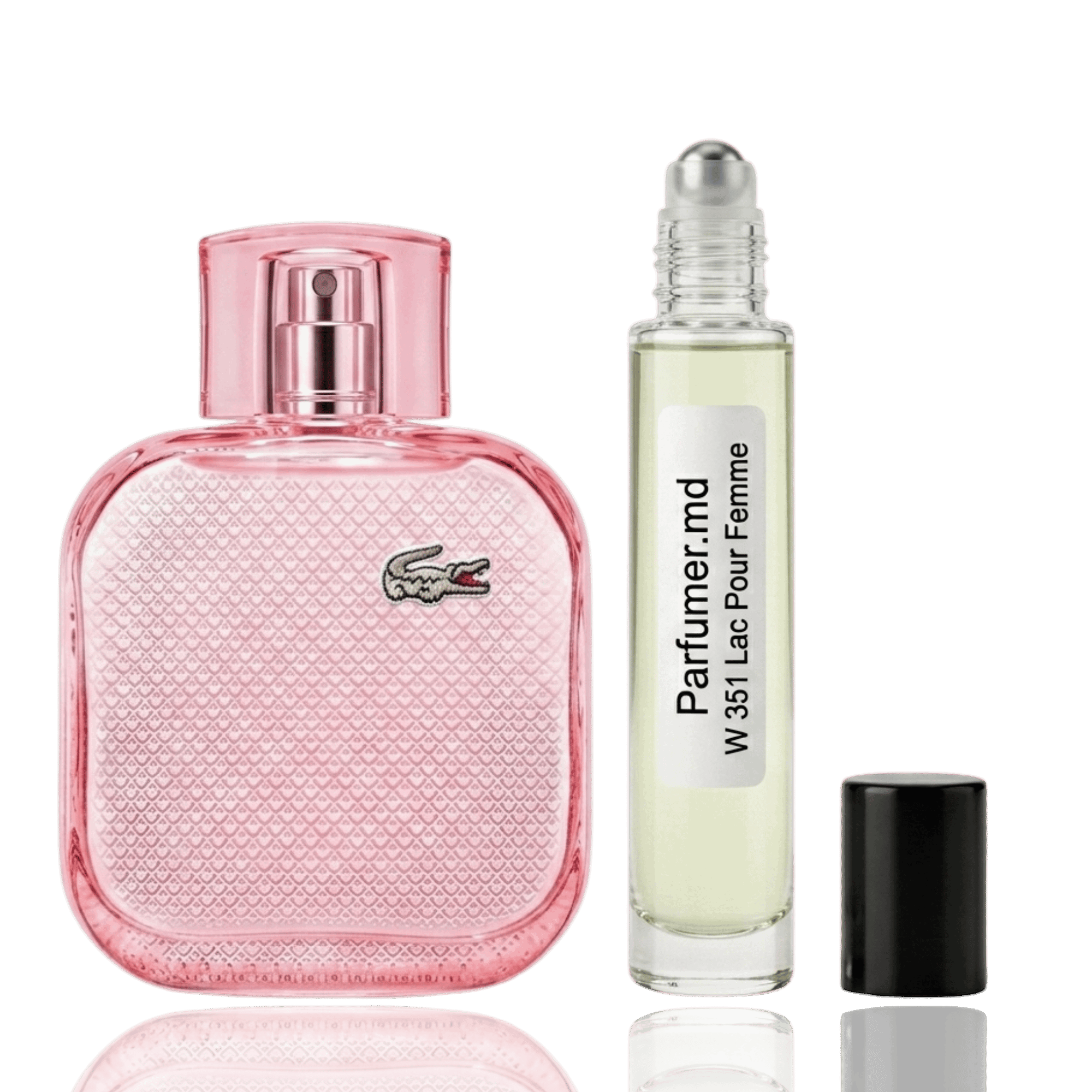 W 351 Lac Pour Femme Ulei de parfum 10 ml Parfumer.md inspirat de Lacoste L.12.12 Pour Elle Sparkling