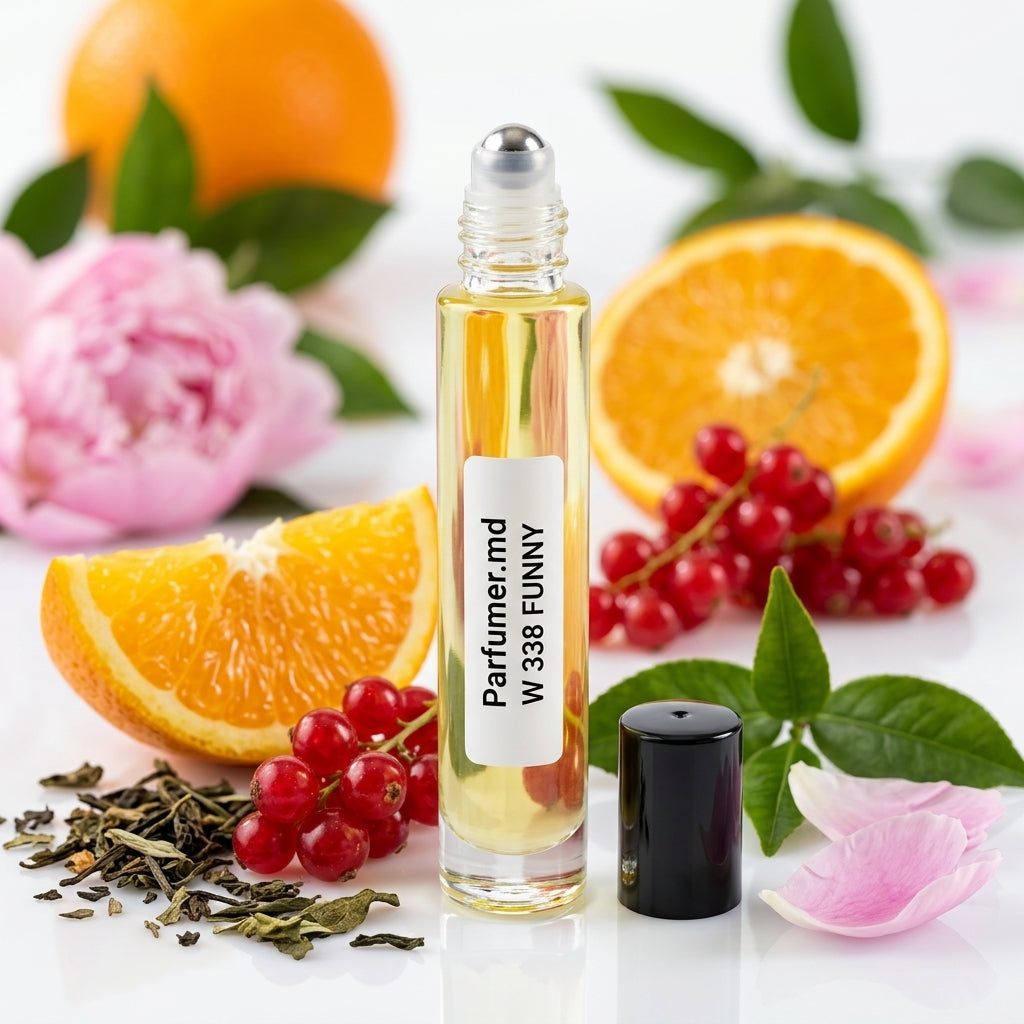 W 338 FUNNY Ulei de parfum la mililitru Parfumer cu aromă de portocală amară și ceai verde