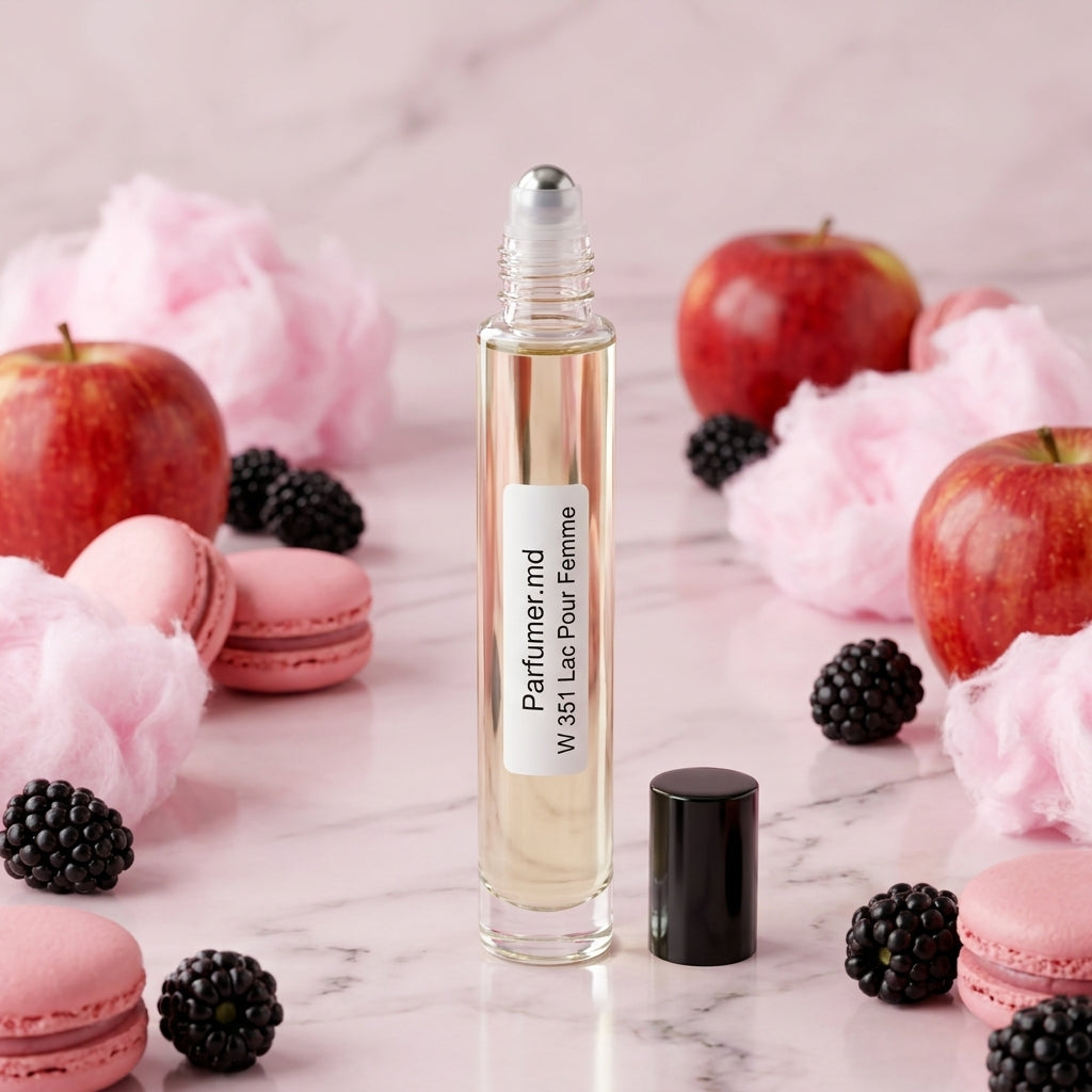 W 351 Lac Pour Femme Ulei de parfum la mililitru Parfumer cu aromă dulce de macarons și măr