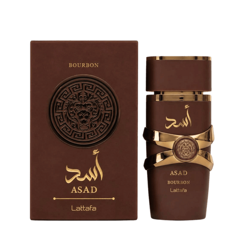 Lattafa Asad Bourbon Apă de Parfum flacon frontal - sticla de parfum arabesc pentru bărbați pe Parfumer