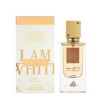 Lattafa Ana Abiyedh Poudree apa de parfum feminin, flacon frontal de 60 ml cu design delicat și elegant.