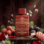Lattafa Bade'e Al Oud Sublime parfum original inconjurat de note vizuale de litchi, trandafir si vanilie.