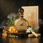 Lattafa Fakhar Gold Apă de Parfum 100 ml cu note orientale și lemnoase