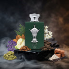 Ambalajul original tip casetă premium al parfumului oriental Lattafa Pride Al Areeq Silver 100 ml cu detalii grafice.
