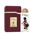 Lattafa Pride La African Drummer apa de parfum 100 ml, flacon frontal conceptual, design original de parfum arabesc.