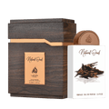 Lattafa Pride Natural Oud apa de parfum 100 ml, flacon frontal artistic de lux, design original de parfum arabesc.
