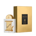 Lattafa Pride Peace & Love apa de parfum 100 ml, flacon frontal conceptual premium, design de lux original de parfum arabesc.