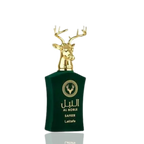 Lattafa Safeer apa de parfum unisex, flacon frontal de 100 ml cu design distins și rafinat.