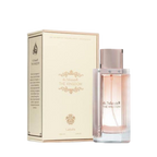 Lattafa The Kingdom apa de parfum unisex, flacon frontal de 100 ml cu design nobil și impunător.