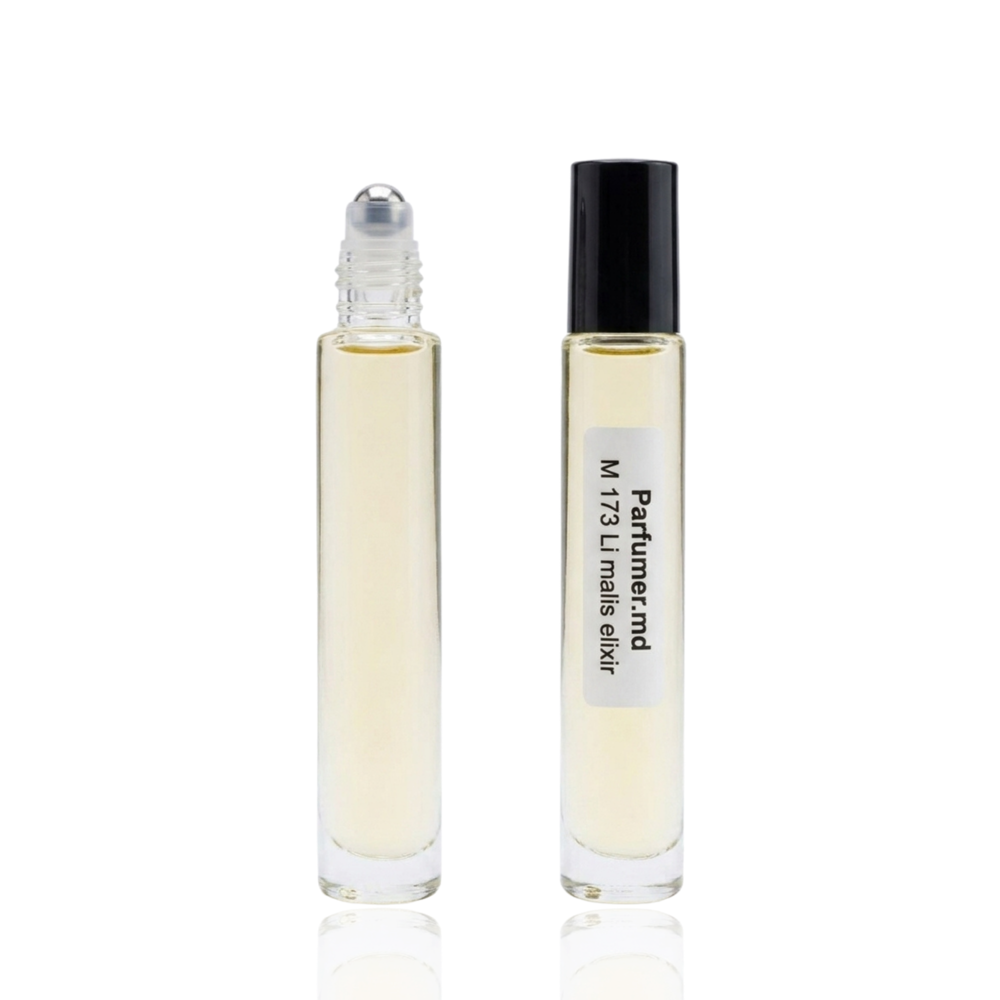 M 173 Li Malis Elixir inspirat din Jean Paul Gaultier Le Male Elixir ulei de parfum masculin 10 ml flacon frontal.