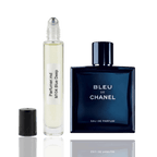 M104 Blue Deep inspirat de Chanel Bleu de Chanel ulei de parfum masculin 10 ml flacon frontal.