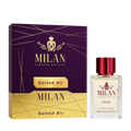 Milan Salted Air Limited Edition apa de parfum unisex 100 ml flacon frontal cu capac bordo.