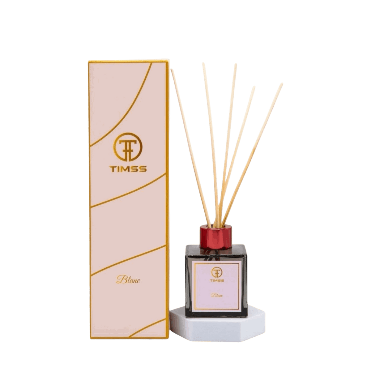 TIMSS Blanc parfum de camera cu betisoare 120 ml flacon frontal original Parfumer.md
