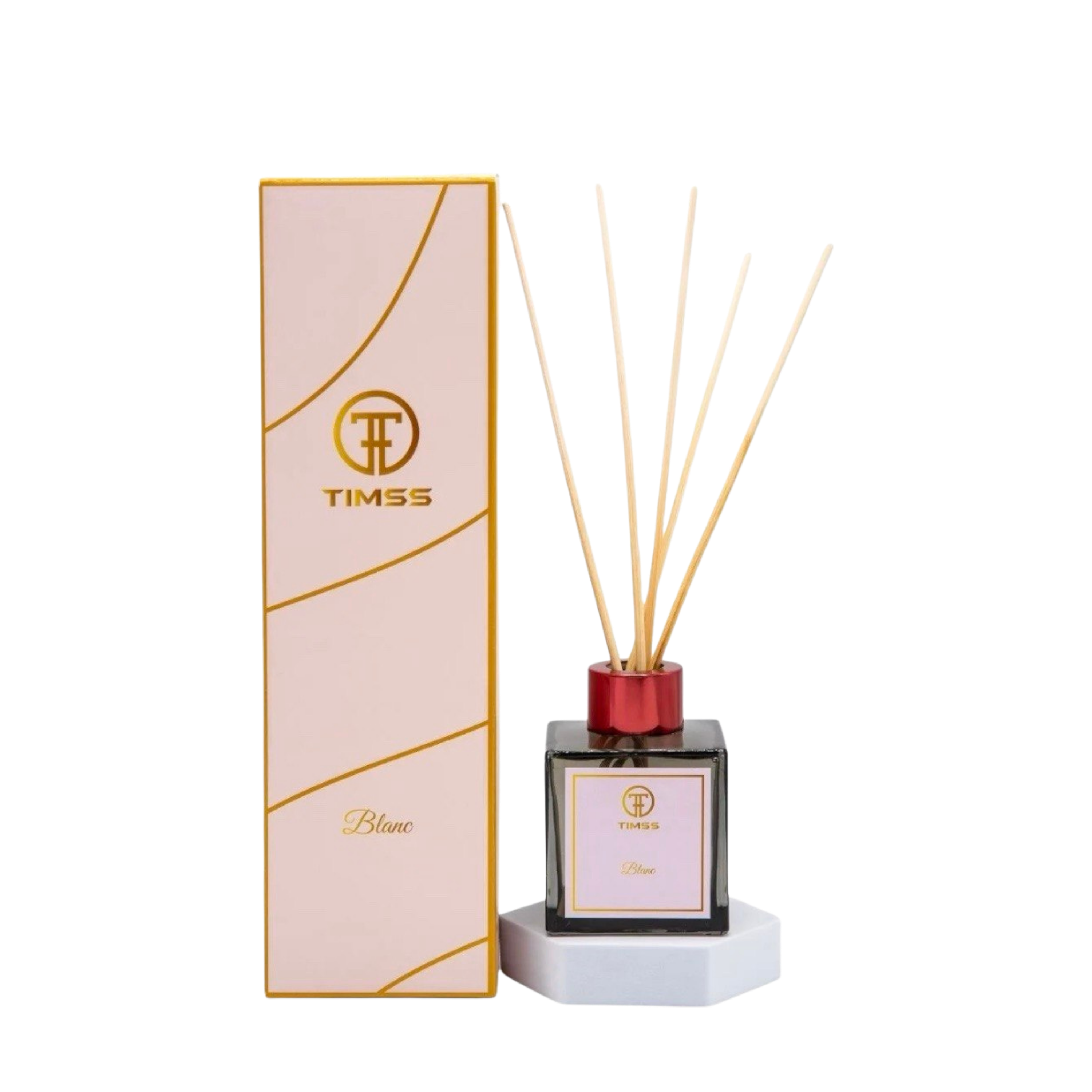TIMSS Blanc parfum de camera cu betisoare 120 ml flacon frontal original Parfumer.md