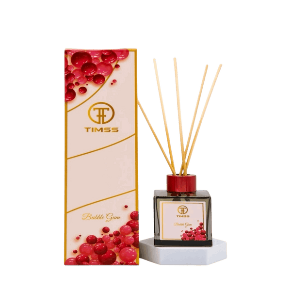 TIMSS Bubble Gum parfum de camera cu betisoare flacon frontal original Parfumer.md
