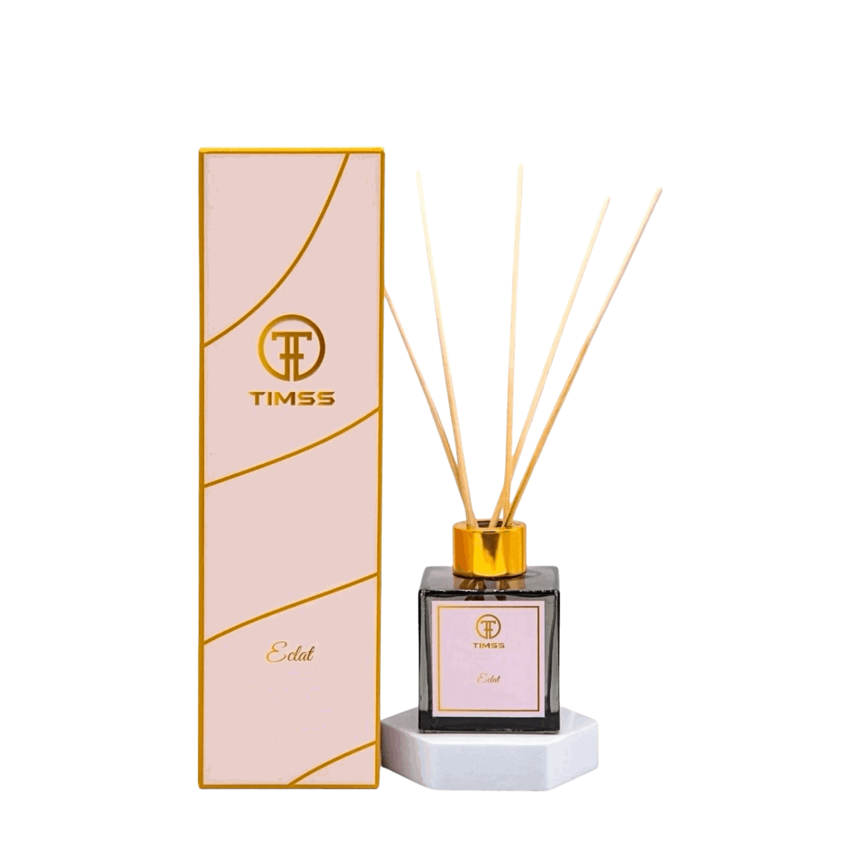 TIMSS Eclat parfum de camera cu betisoare 120 ml flacon frontal original Parfumer.md