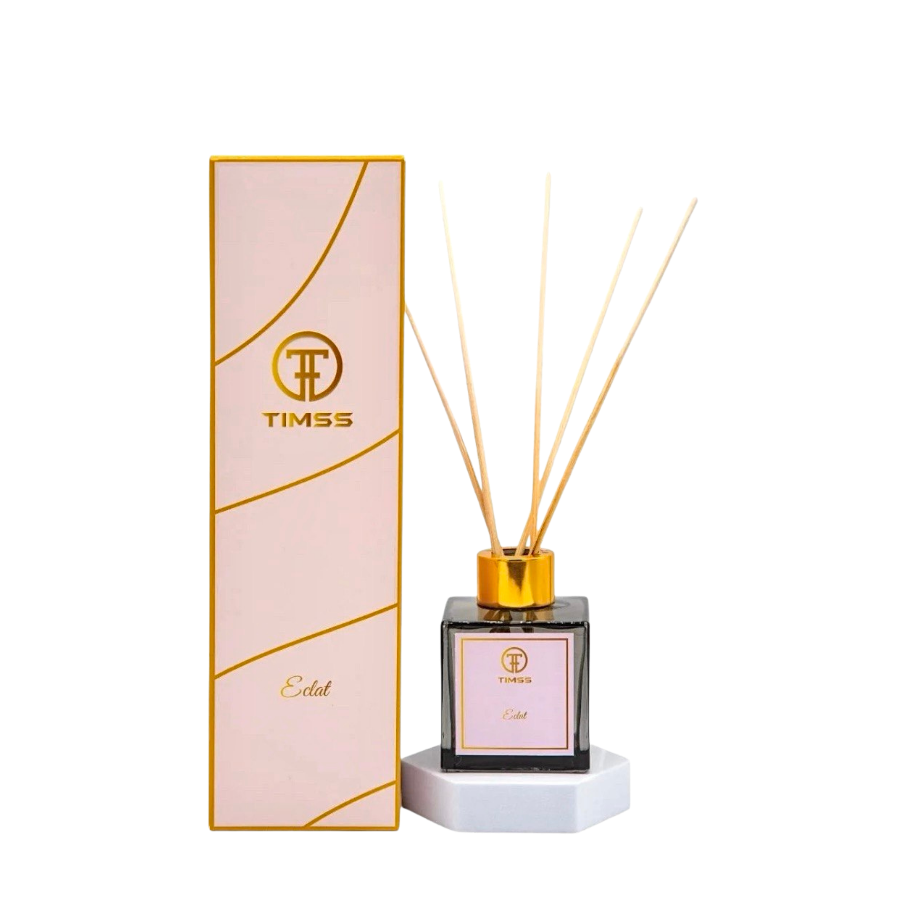 TIMSS Eclat parfum de camera cu betisoare 120 ml flacon frontal original Parfumer.md