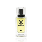 Detaliu flacon TIMSS M 109 Milyon One inspirat din Paco Rabanne apa de parfum, evidențiind eticheta și pulverizatorul.