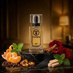 TIMSS M 109 Milyon One inspirat din Paco Rabanne apa de parfum prezentat alături de mandarină, scorțișoară și piele.