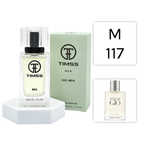 TIMSS M 117 Gio inspirat din Giorgio Armani Acqua Di Gio apa de parfum masculin 50 ml flacon frontal.