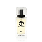 Detaliu flacon TIMSS M 137 Phantom inspirat din Paco Rabanne apa de parfum, evidențiind eticheta și pulverizatorul.