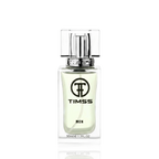 Detaliu flacon TIMSS M 161 Victorios Platinum inspirat din Paco Rabanne apă de parfum, evidențiind eticheta și pulverizatorul.