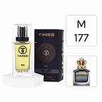 TIMSS M 177 Skandal inspirat din Jean Paul Gaultier Scandal apă de parfum masculin 50 ml flacon frontal.
