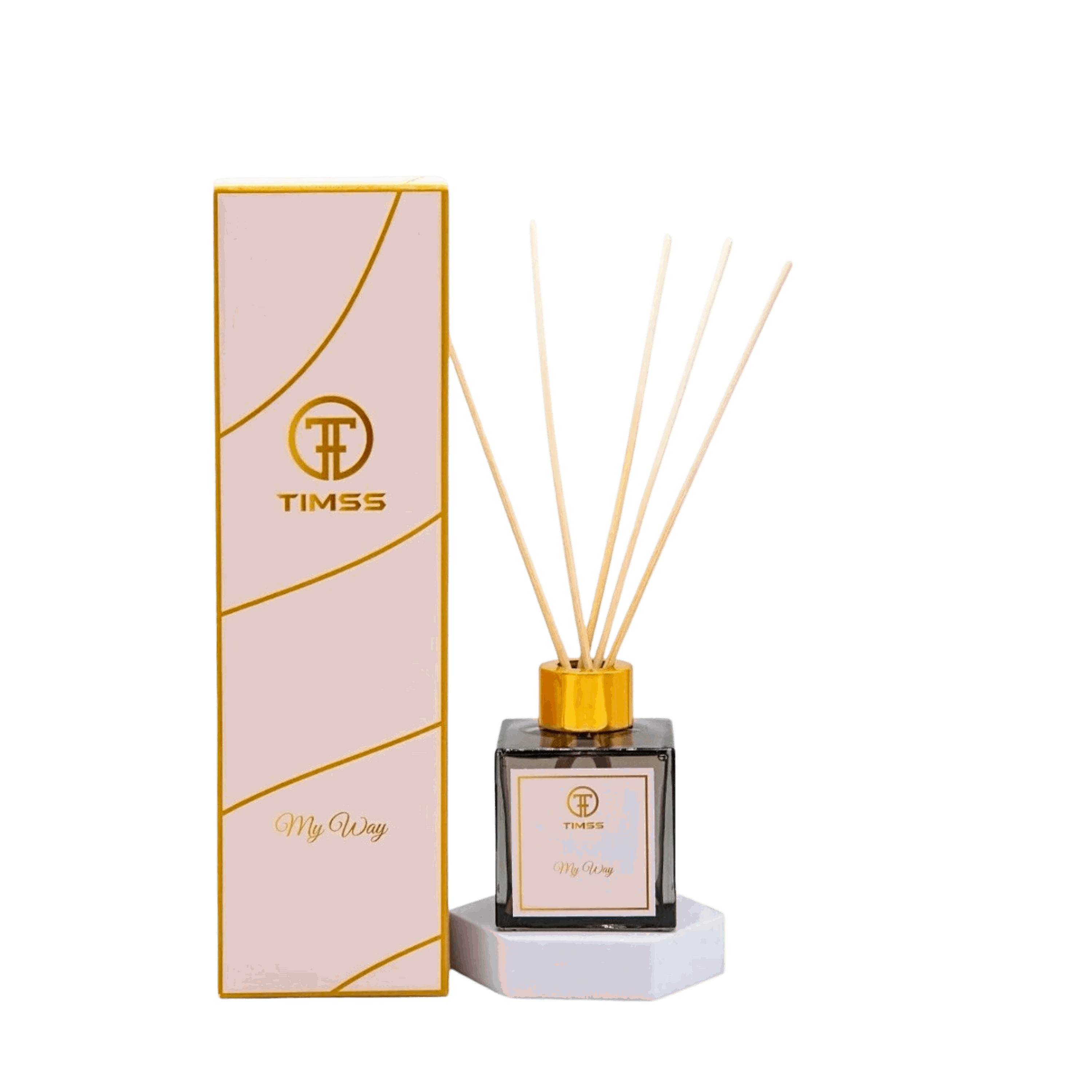 TIMSS My Way parfum de camera cu betisoare 120 ml flacon frontal original Parfumer.md