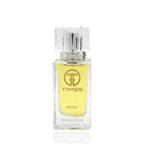 Detaliu flacon și etichetă pentru TIMSS U 515 ROUGE apă de parfum 50ml pe Parfumer.md.