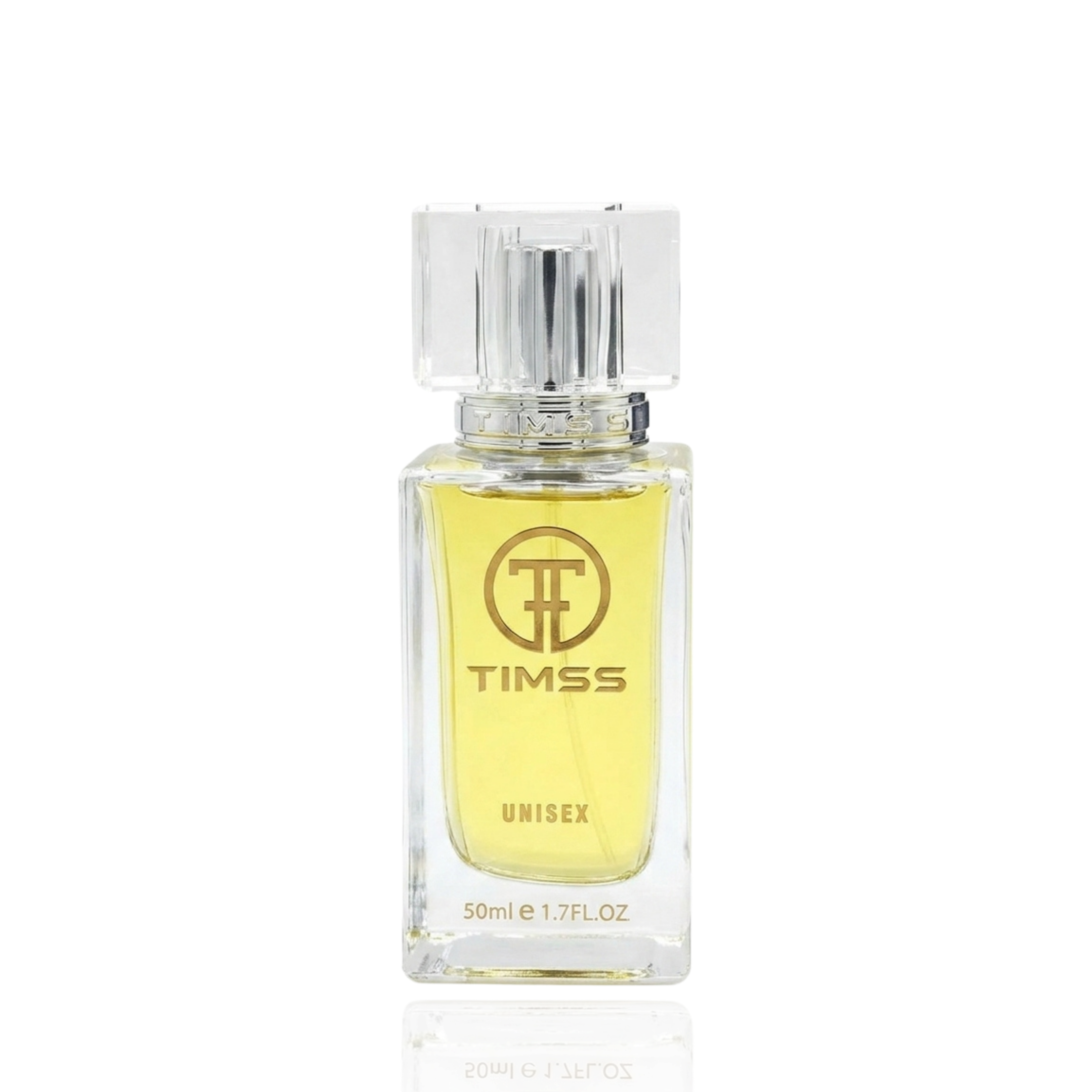Detaliu flacon și etichetă pentru TIMSS U 515 ROUGE apă de parfum 50ml pe Parfumer.md.