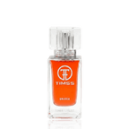 Detaliu flacon și etichetă pentru TIMSS U 516 LOVE CHERRY apă de parfum 50ml pe Parfumer.md.