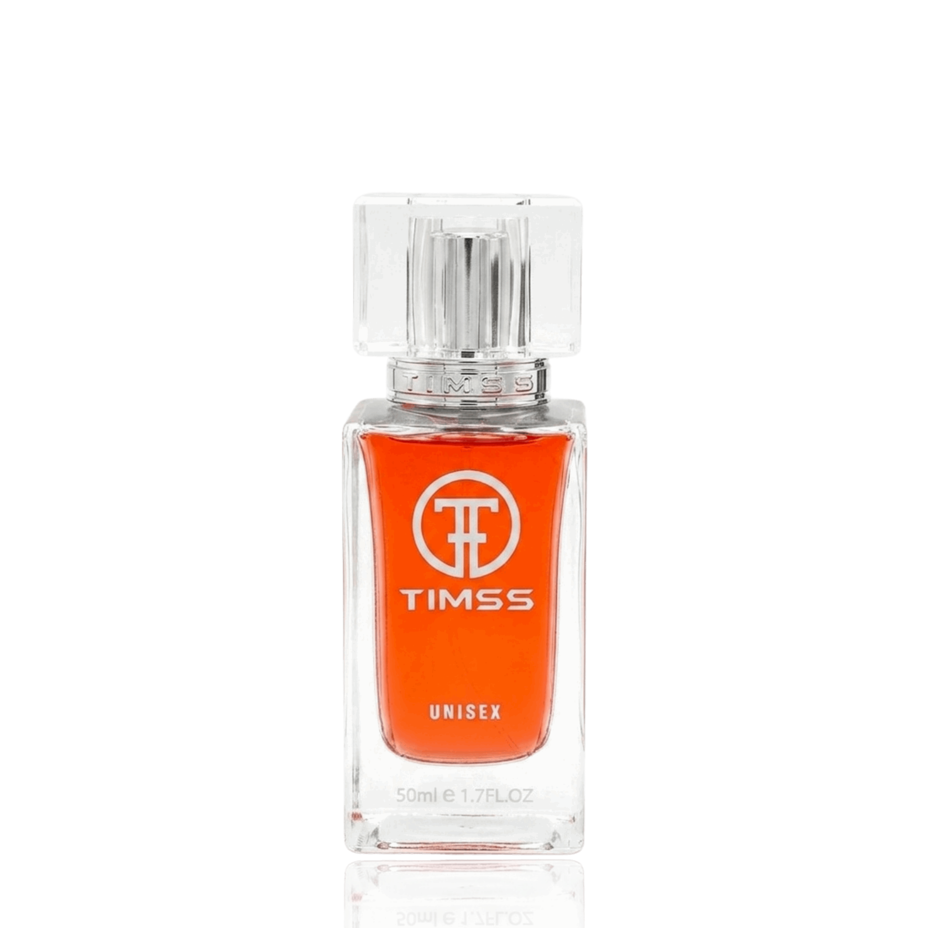 Detaliu flacon și etichetă pentru TIMSS U 516 LOVE CHERRY apă de parfum 50ml pe Parfumer.md.