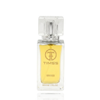 Detaliu flacon și etichetă pentru TIMSS U 524 BLACK PHANTOM apă de parfum 50ml pe Parfumer.md.