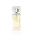 Detaliu flacon și etichetă pentru TIMSS U 530 HAYATI apă de parfum 50ml pe Parfumer.md.