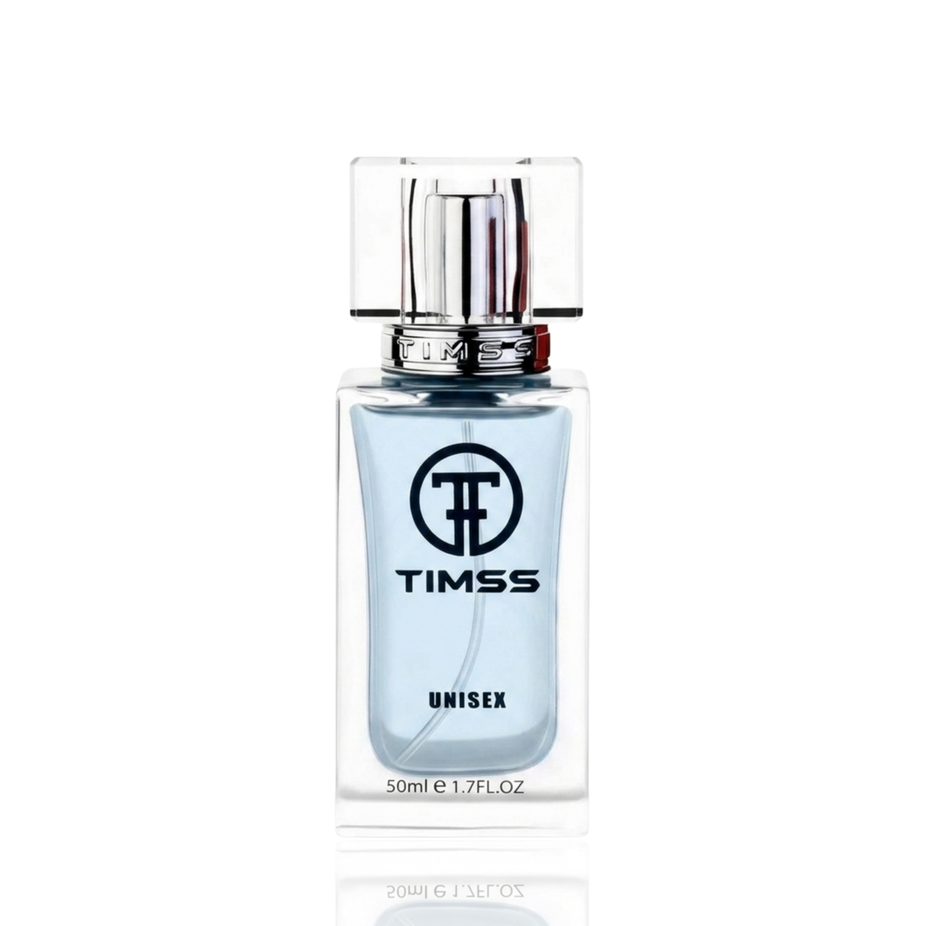 Detaliu flacon și etichetă pentru TIMSS U 545 MEGAMORA apă de parfum 50ml pe Parfumer.md.