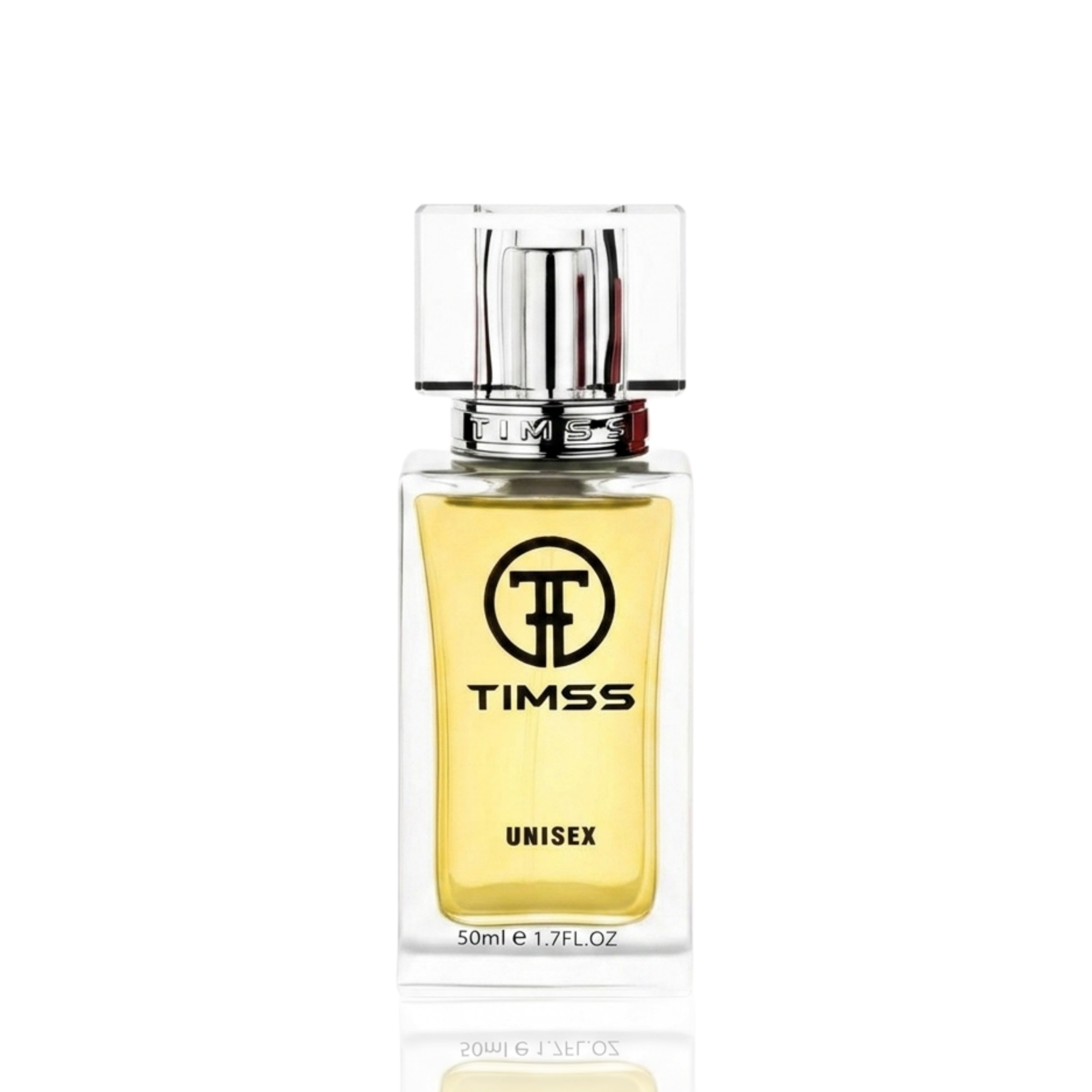Detaliu flacon și etichetă pentru TIMSS U 546 THE PITER PEACH apă de parfum 50ml pe Parfumer.md.