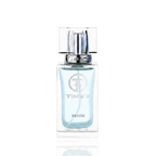 Detaliu flacon și etichetă pentru TIMSS U 547 BLUE TELISMEN apă de parfum 50ml pe Parfumer.md.
