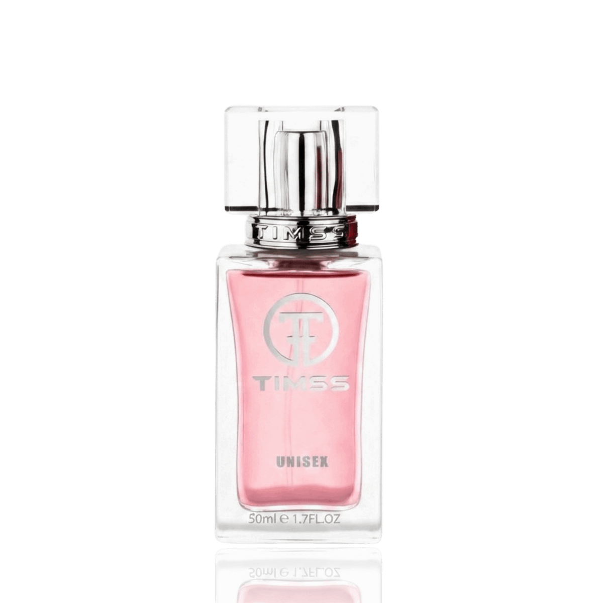 Detaliu flacon și etichetă pentru TIMSS U 548 ROUGE EXTRAIT apă de parfum 50ml pe Parfumer.md.