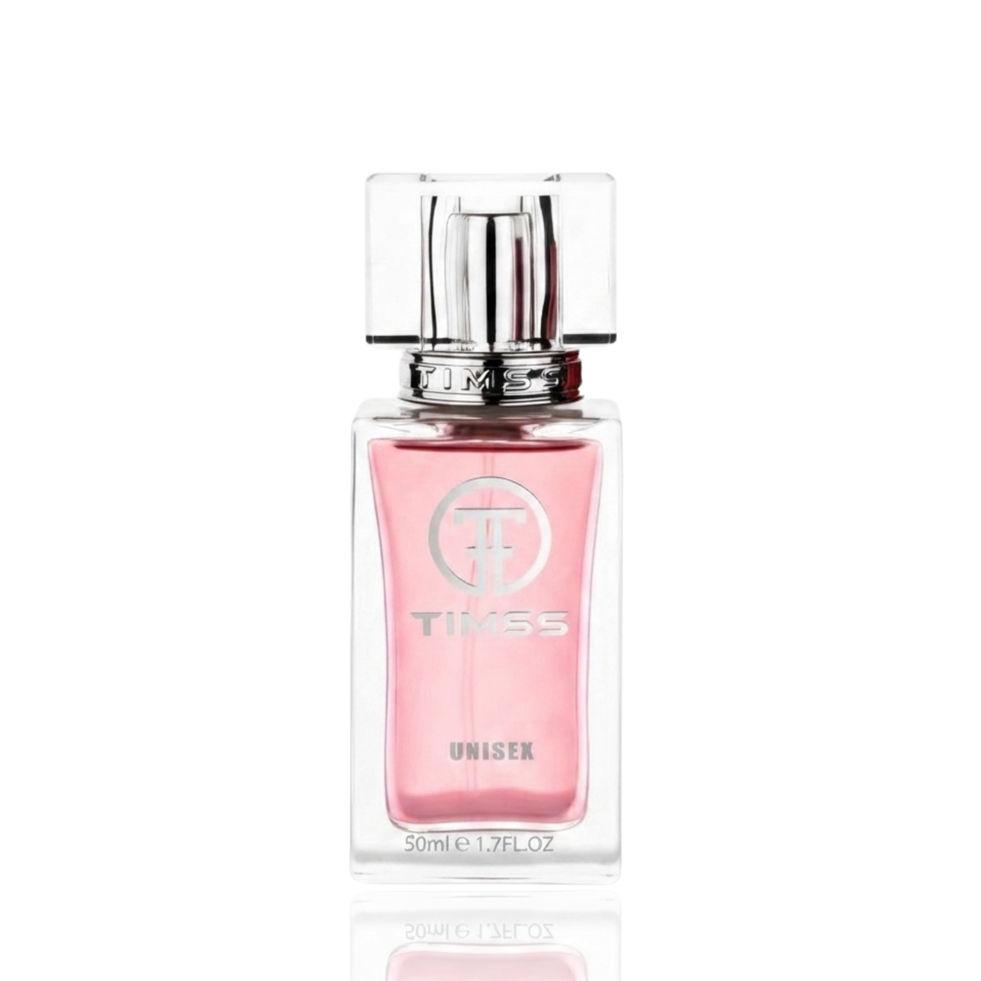 Detaliu flacon și etichetă pentru TIMSS U 548 ROUGE EXTRAIT apă de parfum 50ml pe Parfumer.md.