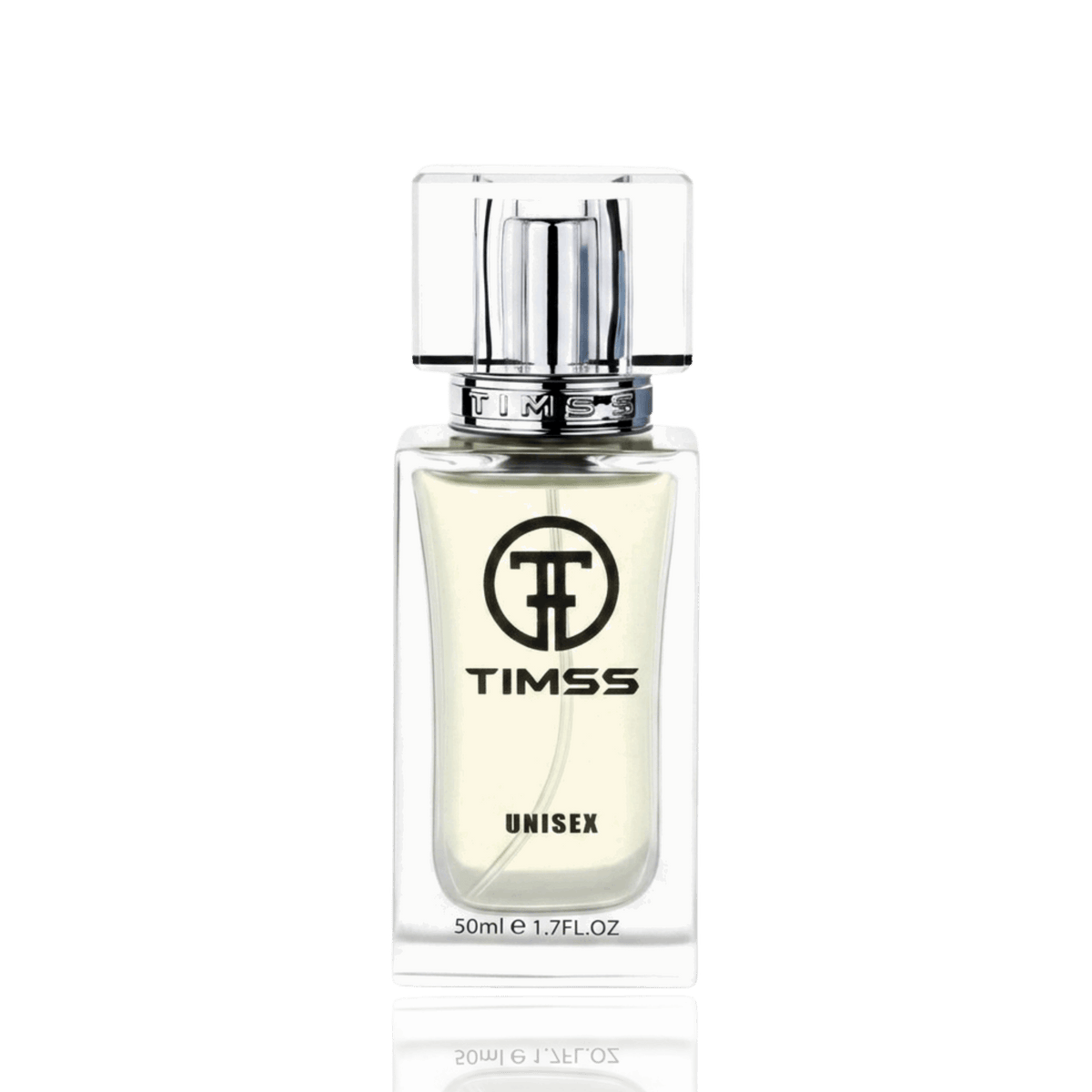 Detaliu flacon și etichetă pentru TIMSS U 549 TELIA apă de parfum 50ml pe Parfumer.md.