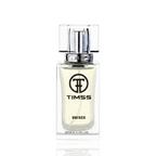 Detaliu flacon și etichetă pentru TIMSS U 549 TELIA apă de parfum 50ml pe Parfumer.md.