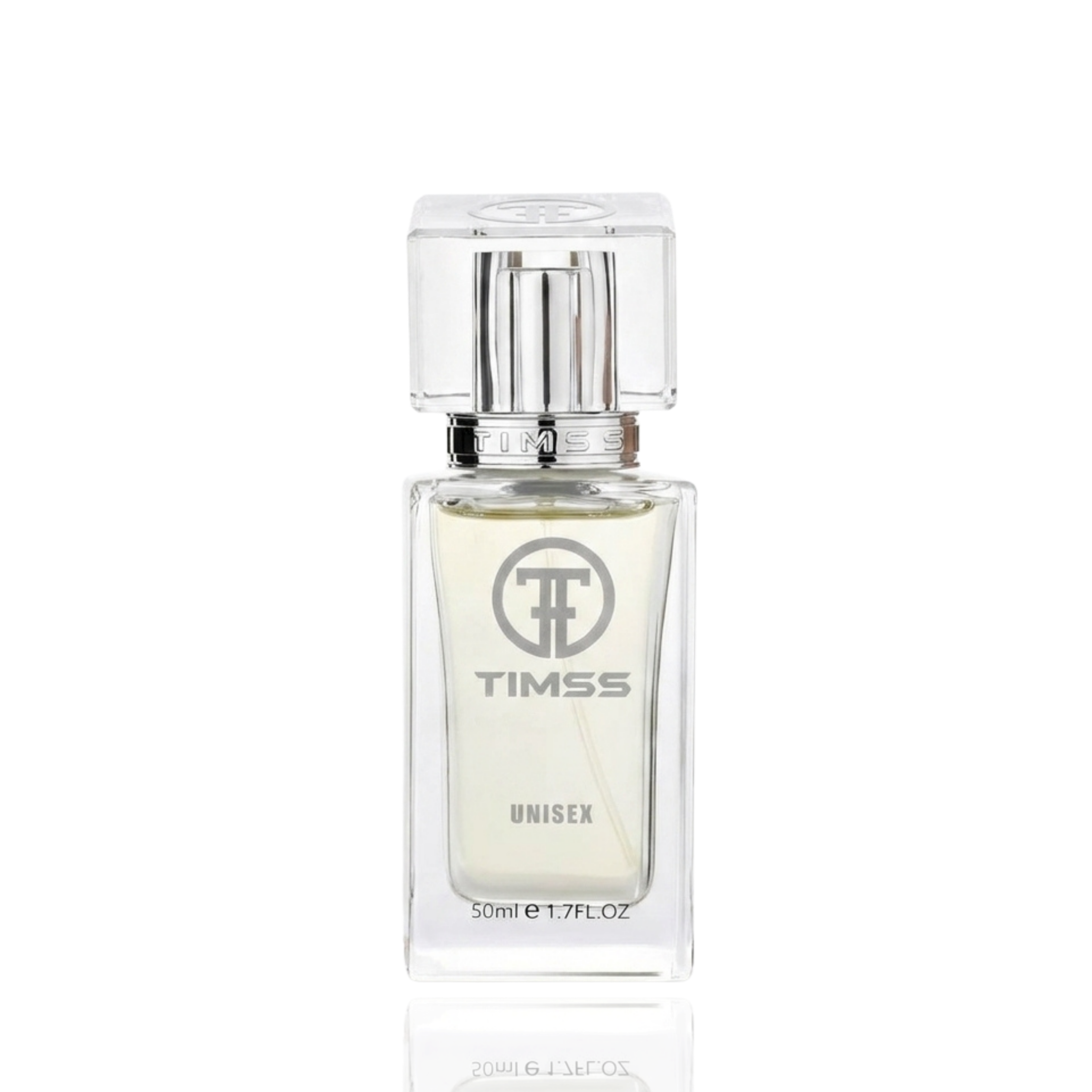 Detaliu flacon și etichetă pentru TIMSS U 559 PHIGO BLANG apă de parfum 50ml pe Parfumer.md.