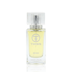 Detaliu flacon și etichetă pentru TIMSS U 561 OUD VIYAGER apă de parfum 50ml pe Parfumer.md.