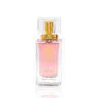 Detaliu flacon și etichetă pentru TIMSS W 307 CRYSTAL apă de parfum 50ml pe Parfumer.md.