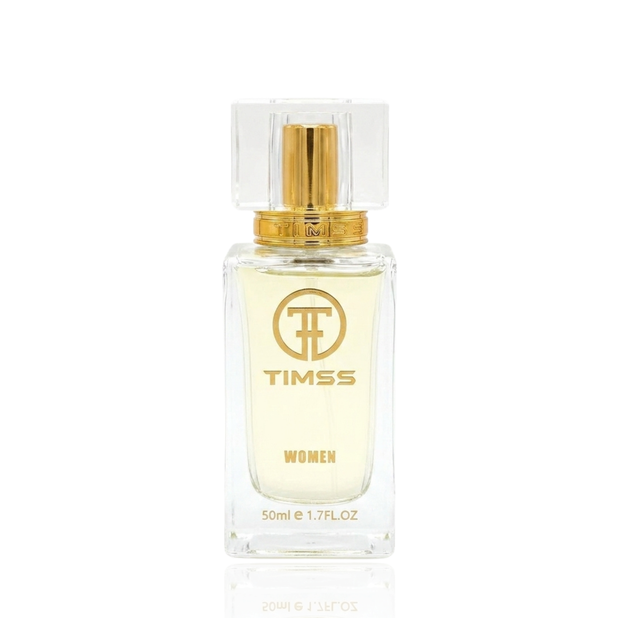 Detaliu flacon și etichetă pentru TIMSS W 324 GIRL GONE apă de parfum 50ml pe Parfumer.md.