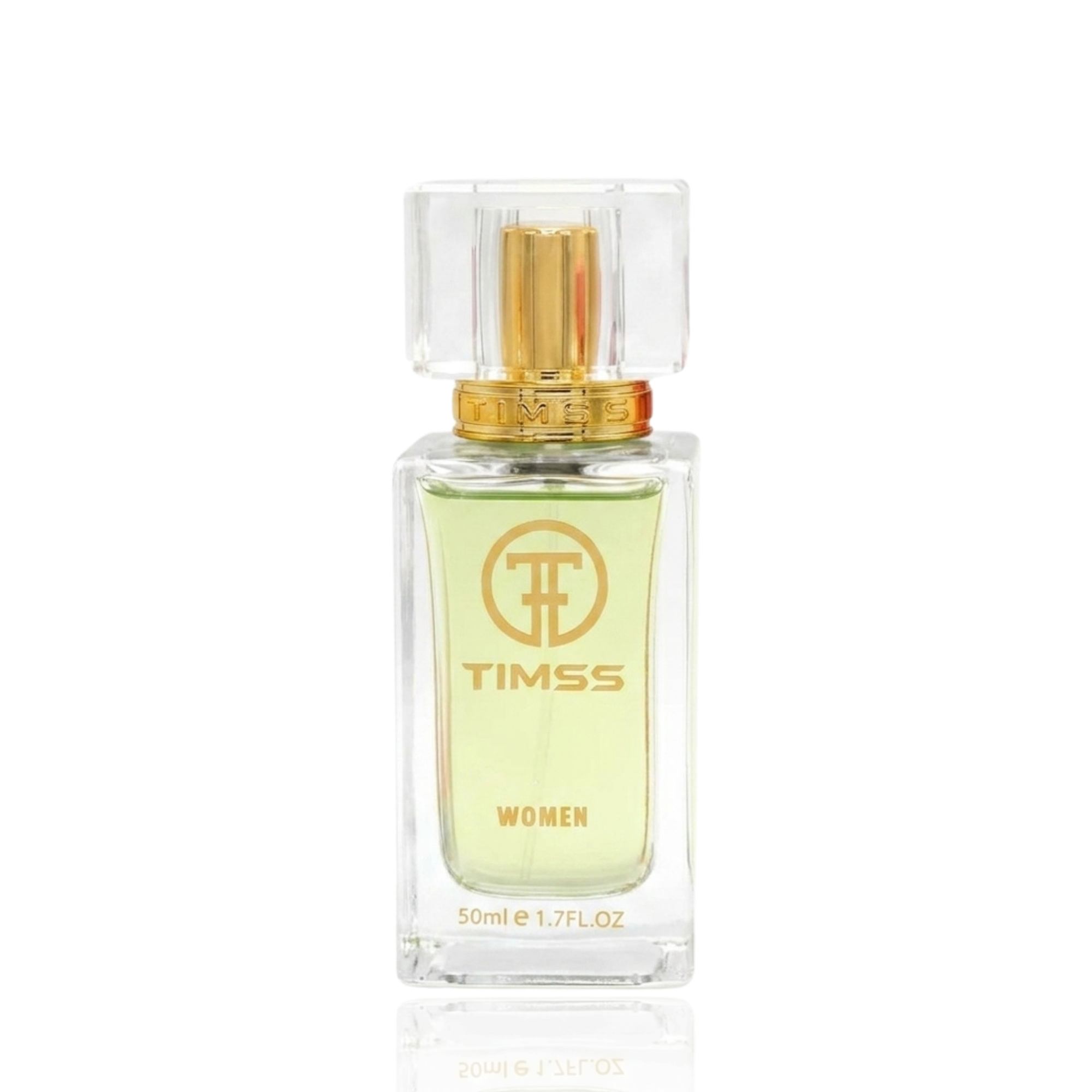 Detaliu flacon și etichetă pentru TIMSS W 325 EAU FRAICHE apă de parfum 50ml pe Parfumer.md.