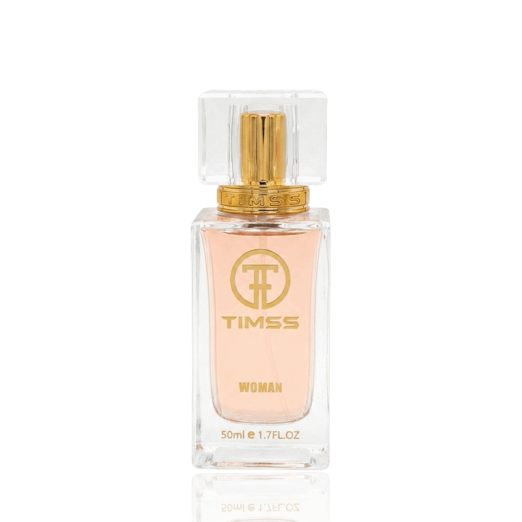 Detaliu flacon și etichetă pentru TIMSS W 328 IMPERATRICE apă de parfum 50ml pe Parfumer.md.